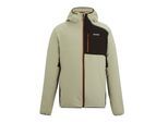 Regatta Heren Alven Full Zip Fleecejack (Abbeystone/Zwart)