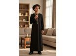 Kinderen jongens zwarte Ramadan Marokkaanse Thobe gewaad Kaftan Eid Jubba LFS-K-TT-003