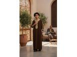 Kinderen Jongens Bruin Ramadan Marokkaanse Thobe Robe Djellaba Gandoura Eid Jubba LFS-K-HM67