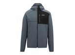Regatta Heren Alven Full Zip Fleecejack (Stormgrijs/Zwart)