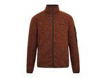 Regatta Heren Newhill Marl Full Zip Fleecejack (Baksteen)