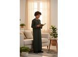 Kinderen jongens groene Ramadan Marokkaanse Jubba gewaad Djellaba Kaftan Eid Thobe LFS-K-TT-006