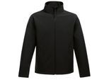 Regatta Opmerkelijk Heren Ablaze Afdrukbaar Soft Shell-jasje (Zwart/Zwart)