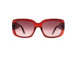 Guess Butterfly Womens Transparent Rot Braun Gradient GF6167