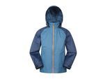 Mountain Warehouse Torrent II Waterdichte Jas voor kinderen/Kinderen (Blauw)