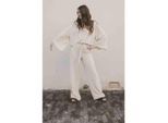 Looxs Revolution Lxs viscose / linnen wide leg voor dames in de kleur