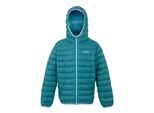 Regatta Marizion gewatteerde jas met capuchon voor kinderen/Kinderen (Stormblauw/Noordsblauw)