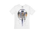 Star Wars Kinderen/Kinderen R2-D2 Druppels T-shirt (Wit)