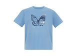 Regatta Kinderen/Kinderen Aria Vlinder T-Shirt (Denim Blauw)
