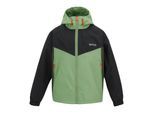 Regatta Hanleigh Waterdichte Jas voor Kinderen/Kinderen (Sage/Zwart/Donkere Khaki)