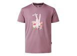 Dare 2B Kinderen/Kinderen Grappig Handafdruk T-shirt (Mauve schaduw)
