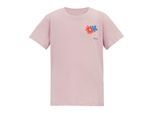 Regatta Bosley Bloemen T-shirt met rugprint voor kinderen/Kinderen (Lila poeder)