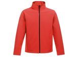Regatta Opmerkelijk Heren Ablaze Afdrukbaar Soft Shell-jasje (Klassiek rood/zwart)