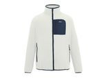 Regatta Heren Frankie Full Zip Fleecejack (Steenwit/Navy)