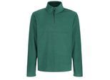 Regatta Heren Micro Zip Neck Fleece Top (Fles groen)