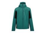 Regatta Heren Birchdale II Waterdichte Jas (Middellandse Zee Blauw/Zwart)