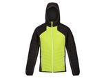 Regatta Heren Trutton Hooded Soft Shell Jacket (Helder kiwi/zwart)