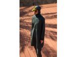 Kaki volledige dekking tule detail bescheiden badmode Burkini-set