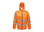 Regatta Unisex Hi Vis Pro Packaway Reflecterende Work Jacket (Oranje)