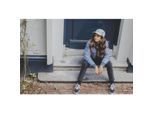 Looxs Revolution Bomber winter jas gewatteerd blue voor meisjes in de kleur