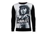 Local Fanatic Bob marley digital rhinestone sweater
