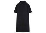 Towel City Kinder/Kinderbadstof Poncho (Zwart)