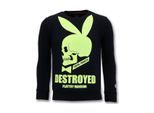 Local Fanatic Sweater destroyed playtoy