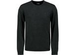 No Excess Pullover crewneck 2 coloured melang dark grey