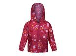 Regatta Childrens/Kids Floral Peppa Pig Packaway Waterproof Jacket (Bessenroze/herfst)