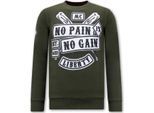 Local Fanatic Sweater met print sons of anarchy
