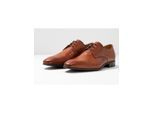 Giorgio 46998 Bruin kleurige leren veterschoen (05/Cognac)
