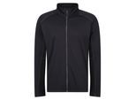Regatta Heren Core Stretch Full Zip Midlayer (Zwart)