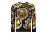 Montfleuri Sweater met print leeuw head