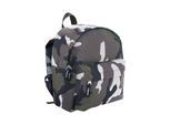 SOLS Rugzak in camouflage voor kinderen/kinderen (Groen)