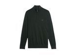 Lyle and Scott Lyle&scott tonal eagle merino quarter zip jumper truien kn2122vc