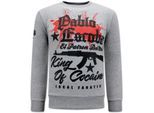 Local Fanatic The king of cocaine pablo escobar sweater