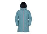 Mountain Warehouse Kinderen/Vrouwen Flo Effen Waterdichte Jas (Teal)