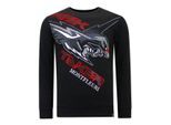 Montfleuri Sweater met print eagle head