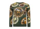 Montfleuri Sweater met print leeuw head
