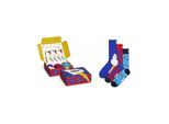 Happy Socks P000333 3-Pack Downhill Skiing Socks Gift Set