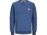 Jack & Jones Jcoaop chestprint sweat crew neck