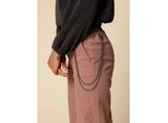 Looxs Revolution Colored wide leg denim mauve blush voor meisjes in de kleur