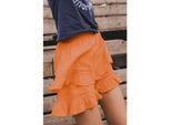 Looxs Revolution Skort mandarijn voor meisjes in de kleur