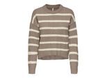 Only Onlkatia ls cable o-neck pullover cc knt dessin