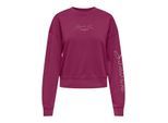 Only Onltabba ls round neck ub swt fuchsia
