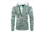 Rusty Neal heren trui camel hoodie 13362