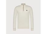 Blue Industry Cashmere blend half-zip trui