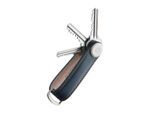 Orbitkey 2.0 leather navy tan