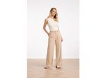 Smashed Lemon Comfortabele wide leg pantalon