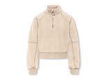 Only Kogdonna ls half zip washed swt ecru